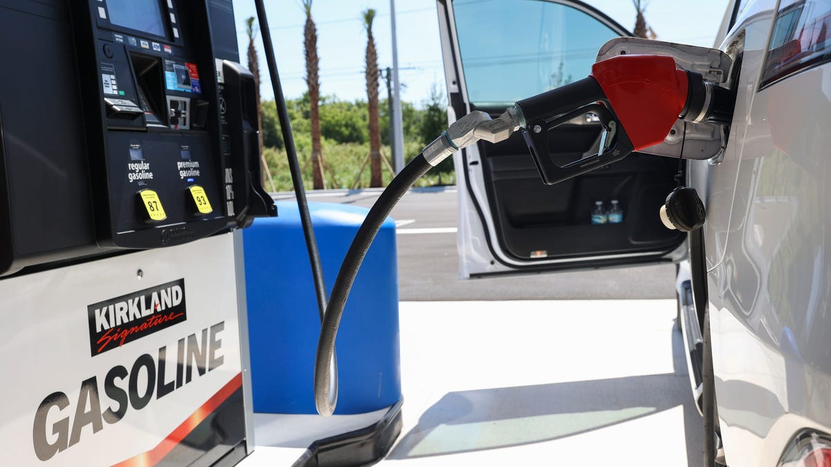 Costco Wholesale Corp. gas station is open for business, Wednesday, March 26, 2025, at 3173 S. Kanner Highway in Stuart. The members-only gas station opened Tuesday, one month before its retail store opening.