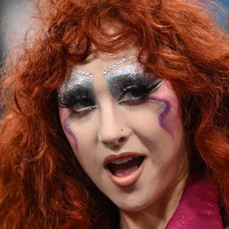 Chappell Roan arrives for the 2025 Met Gala at the Metropolitan Museum of Art on May 5, 2025, in New York.