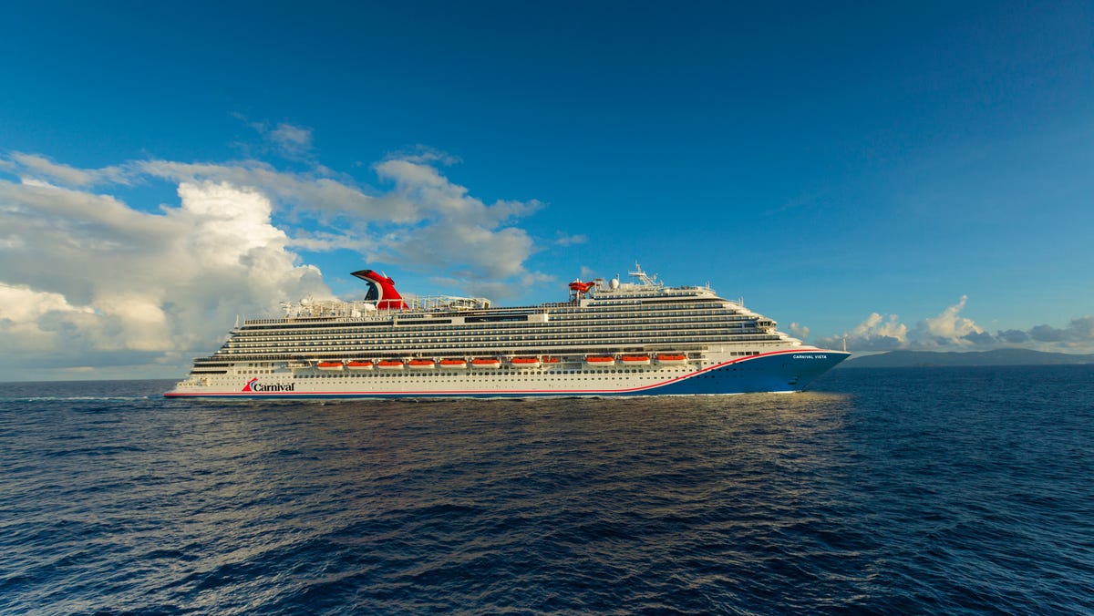 Carnival Cruise Line's Carnival Vista ship.