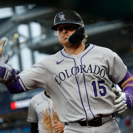 Hunter Goodman made his MLB debut in 2023.