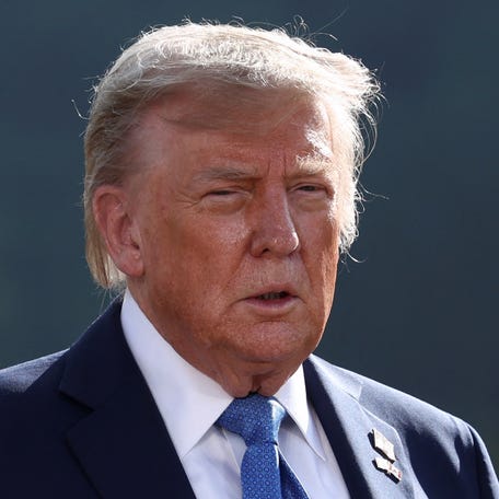 U.S. President Donald Trump attends a family photo at the G7 Summit in Kananaskis, Alberta, Canada, June 16, 2025. REUTERS/Kevin Lamarque