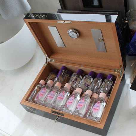 Homeland Security Investigations raided Sean "Diddy" Combs' Los Angeles estate, located in the decadent Holmby Hills neighborhood near Beverly Hills, on March 25, 2024. In June 2025, prosecutors for Combs' criminal case shared photos from the raid with jurors. Images appeared to show lubricant, firearms, unspecified powders and dozens of bottles of baby oil.