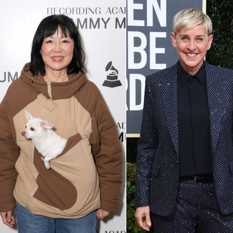 Margaret Cho, left, accused Ellen DeGeneres of being mean to her during a recent podcast appearance.