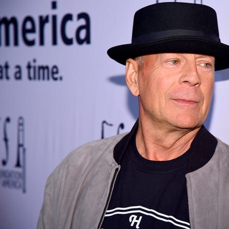Bruce Willis attends A Great Night In Harlem at The Apollo Theater on April 4, 2019, in New York City.