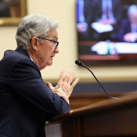 U.S. Federal Reserve Chair Jerome Powell testifies before a House Financial Services Committee hearing on "The Semiannual Monetary Policy Report to the Congress," on Capitol Hill in Washington, D.C., U.S., June 24, 2025.