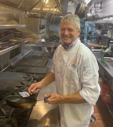 Alain Krauss, executive chef, Café L'Europe.