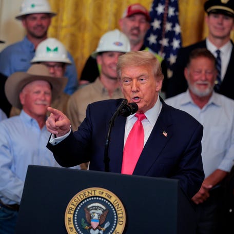 WASHINGTON, DC - JUNE 26: U.S. President Donald Trump delivers remarks as he hosts a "One, Big, Beautiful" event in the East Room of the White House on June 26, 2025 in Washington, DC. Trump held an event to urge the passage of the "One, Big, Beautiful Bill," Trump's signature tax-and-spending agenda. (Photo by Chip Somodevilla/Getty Images)