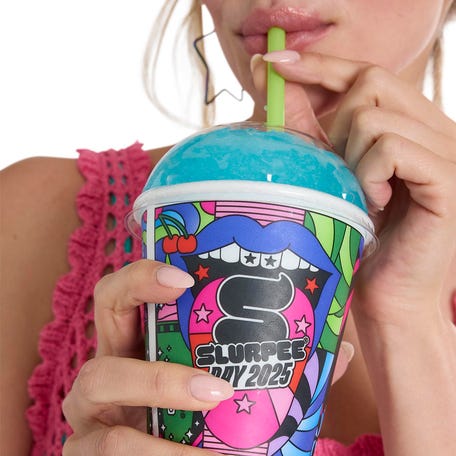 7-Eleven will be giving away free small Slurpees on July 11 and rewards members in some cities can get a Slurpee tongue tattoo, too.