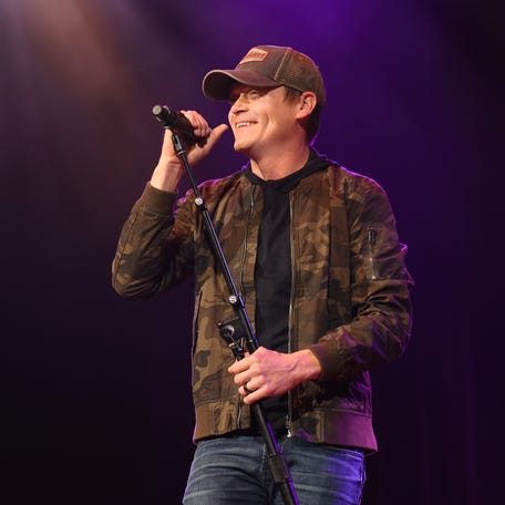 Brad Arnold of the band 3 Doors Down performs at the Bobby Bones And The Raging Idiots 4th Annual Million Dollar Show at Ryman Auditorium on Jan. 14, 2019 in Nashville.