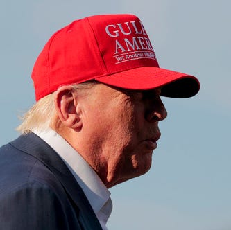 President Donald Trump speaks to reporters on the South Lawn before boarding Marine One and departing the White House on July 01, 2025 in Washington, DC.