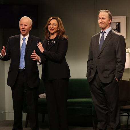 Dana Carvey plays Joe Biden on "Saturday Night Live" on Nov. 2, 2024.