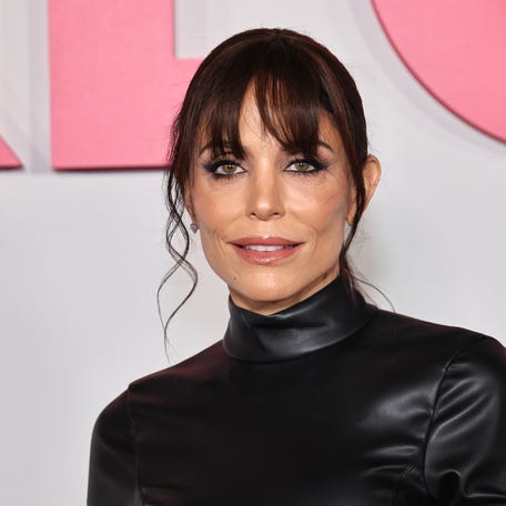 Bethenny Frankel attends Netflix's "Kinda Pregnant" New York Premiere at Paris Theater on Feb. 3, 2025, in New York City.