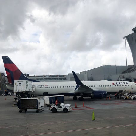 A Delta Air Lines Boeing 737-900ER airplane is seen at SFO airport in San Francisco, California, U.S., March 28, 2019. REUTERS/Lucy Nicholson