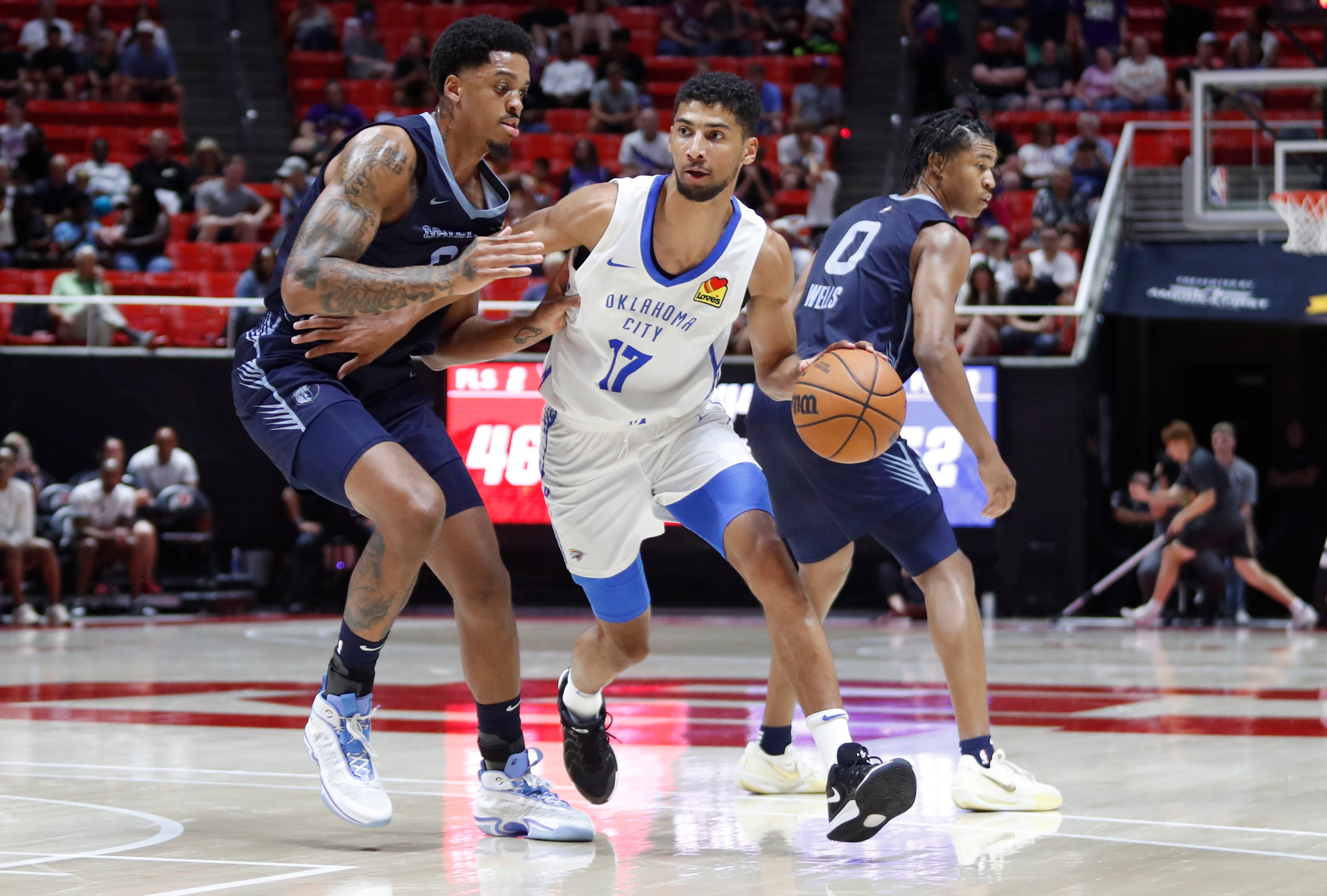 Player grades: Thunder’s comeback falls short in 86-82 Summer League loss to Jazz