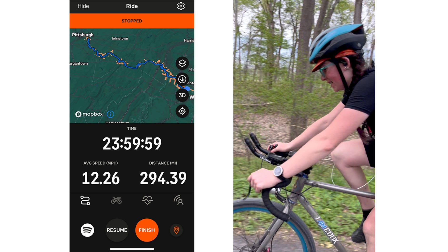 Scarlet Zeigler, 16, breaks distance/time cycling world record