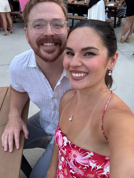 Ellie Doyle says ChatGPT helps her have effective conversations with her husband, Michael.