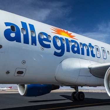 An Allegiant Air aircraft.