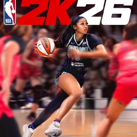 Angel Reese on the cover for NBA 2K26 WNBA Edition