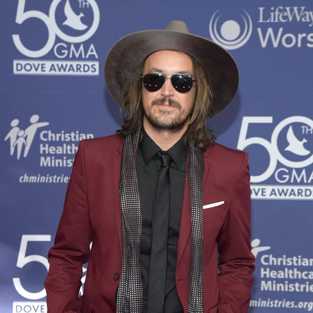 Tim Myers attends the 50th Annual GMA Dove Awards at Lipscomb University on Oct. 15, 2019, in Nashville.
