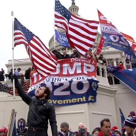 A Jan. 6, 2021, riot at the U.S. Capitol sought to overturn the defeat at the polls months earlier of then-President Donald Trump.