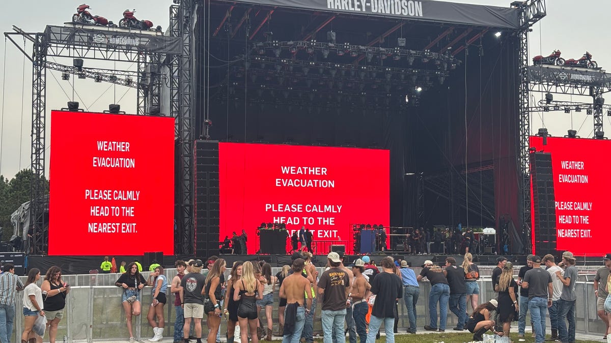 July 11 Harley-Davidson Homecoming concerts in Milwaukee Veterans Park canceled by storms July 11 Harley-Davidson Homecoming concerts in Milwaukee Veterans Park canceled by storms