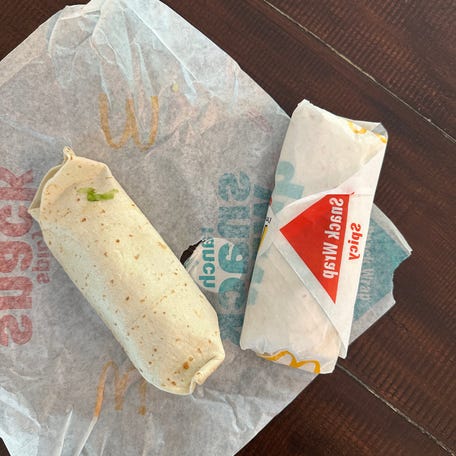 USA TODAY staffers tried the McDonald's Snack Wraps, now back on the menu.