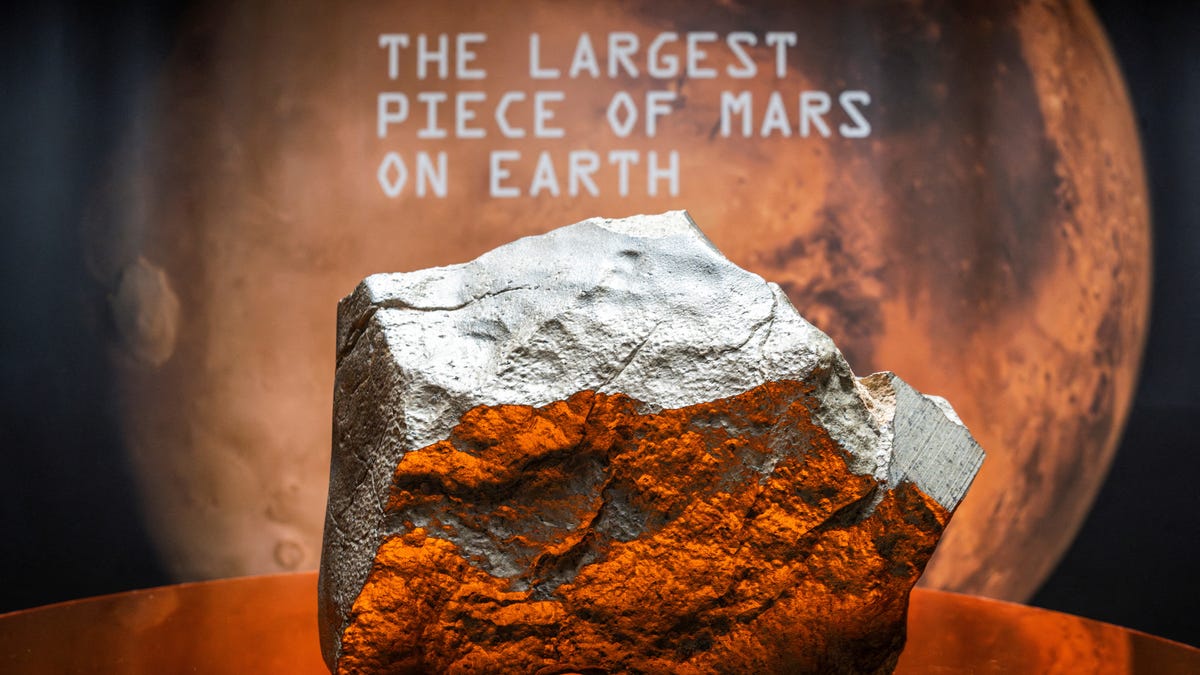 Auction Mars rock New York