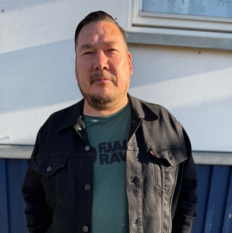 Jorgen Boassen in Nuuk, Greenland.