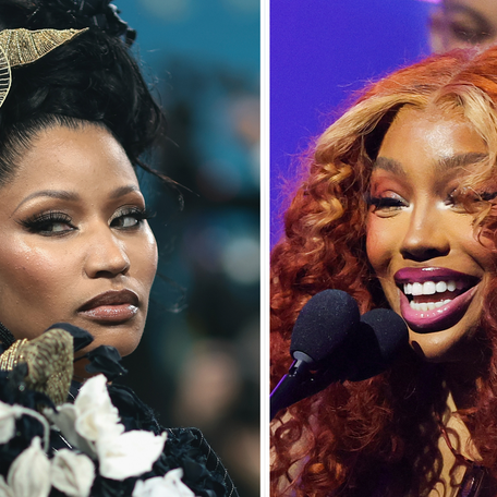 Nicki Minaj and SZA feud over X Tuesday, July 15.