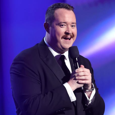 Shane Gillis speaks onstage during the 2025 ESPY Awards at Dolby Theatre on July 16, 2025 in Hollywood, California.