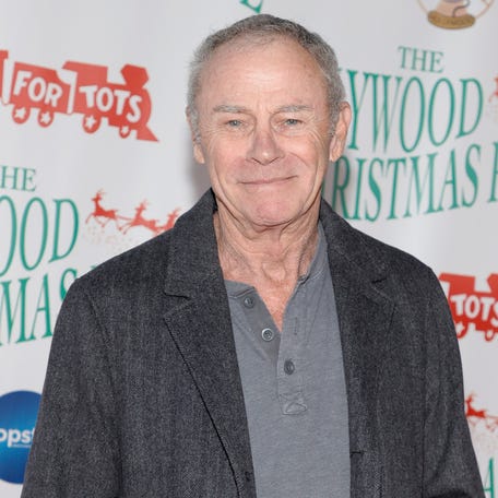 Tristan Rogers attends the 89th annual Hollywood Christmas Parade supporting Marine Toys for Tots in Los Angeles on Nov. 28, 2021.