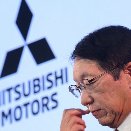 CEO of Mitsubishi Takao Kato attends a news conference to unveil new agreement between Nissan and Renault in London, Britain February 6, 2023.