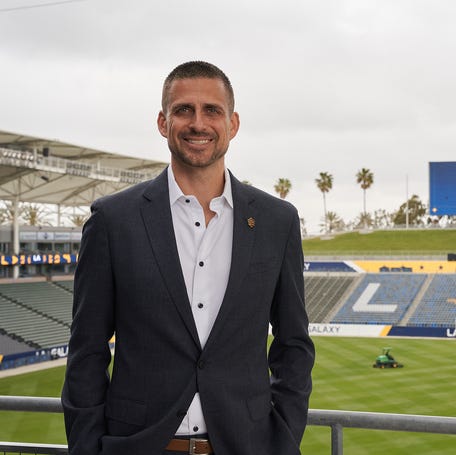 Tom Braun of the LA Galaxy