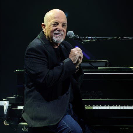 Billy Joel performs at Allegiant Stadium on Nov. 9, 2024, in Las Vegas.