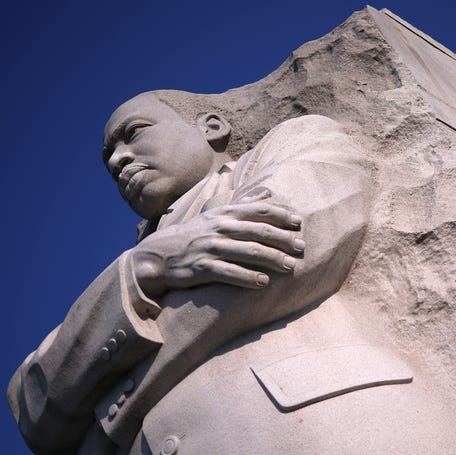 The Martin Luther King, Jr. Memorial in Washington, DC, at 1964 Independence Avenue, SW, referencing the year the Civil Rights Act Of 1964 became law.