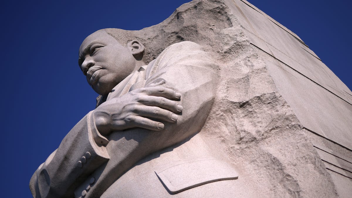 The Martin Luther King, Jr. Memorial in Washington, DC, at 1964 Independence Avenue, SW, referencing the year the Civil Rights Act Of 1964 became law.