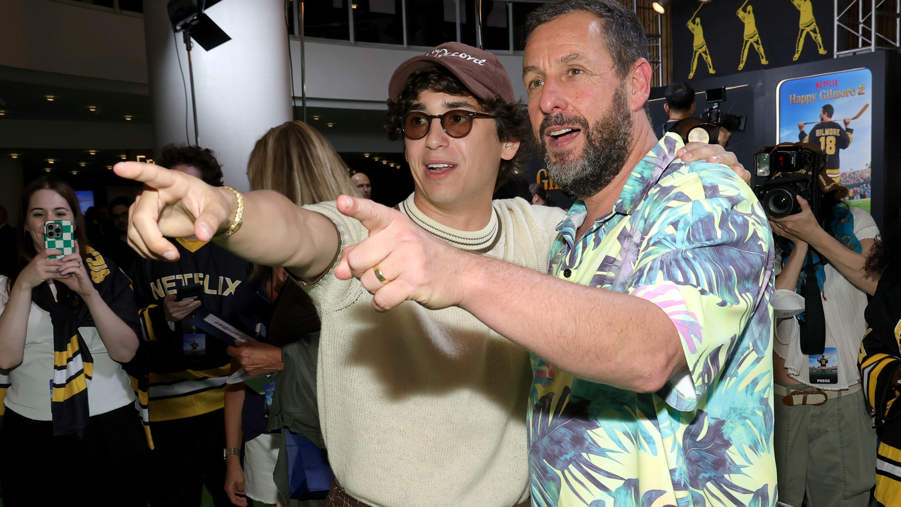 Adam Sandler reflects on working with family in 'Happy Gilmore 2'