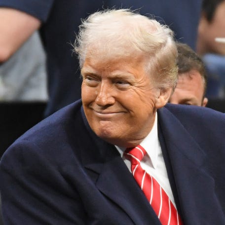 In March, President Donald Trump attended the Division I Men's Wrestling Championship held at Philadelphia's Wells Fargo Center.