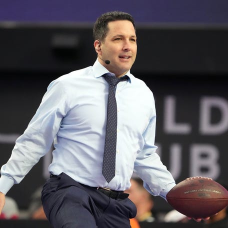 ESPN senior NFL insider Adam Schefter during the Pro Bowl Games at Allegiant Stadium.