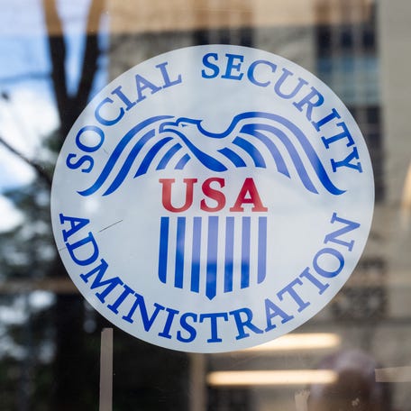 A Social Security Administration (SSA) office in Washington, DC, March 26, 2025.