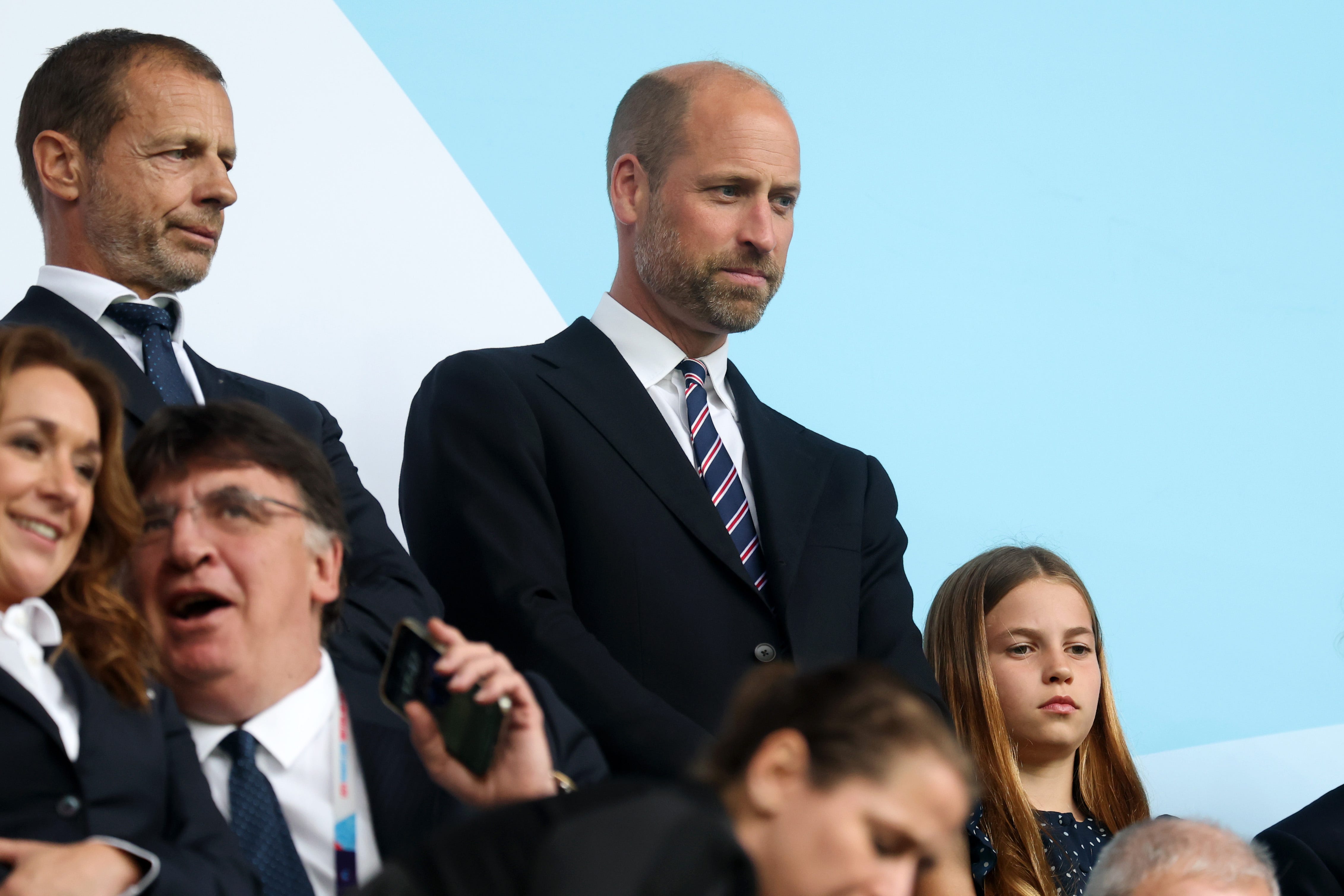 Prince William, Princess Charlotte step out at Euro 2025 final