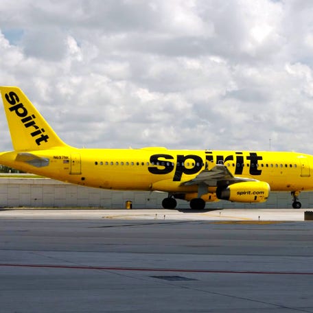 A Spirit Airlines aircraft.