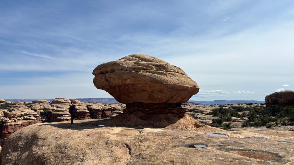 Moab's rock formations seem to defy gravity.