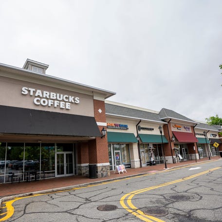 Starbucks Coffee at Boulder Run strip mall in Wyckoff, New Jersey is seen on May 29, 2025.