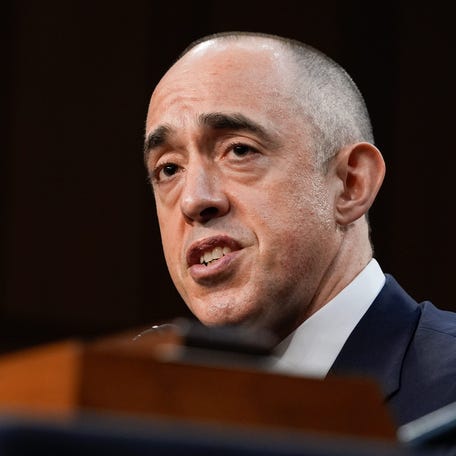 Emil Bove testifies during a Senate Judiciary hearing on his nomination as Circuit Judge for the Third Circuit in Washington, D.C. on June 25, 2025.