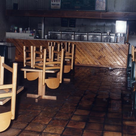 The I Can't Believe It's Yogurt! shop where the four murders took place.