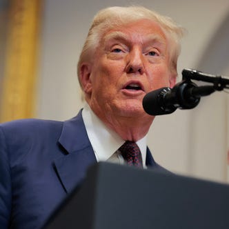 President Donald Trump at the White House on July 31, 2025.