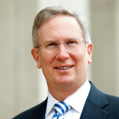 Former University of Virginia School of Law Dean Paul Mahoney has been interim president of UVA since Aug. 11, 2025. He replaced Jim Ryan, who resigned following pressure from President Donald Trump's administration. A school board voted in March to dissolve UVA's Office of Diversity, Equity, Inclusion and Community Partnerships.
