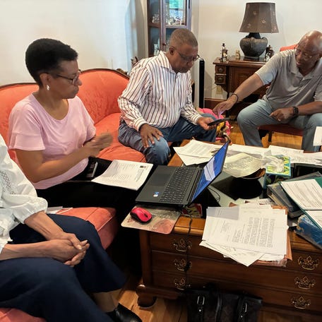 Saul Blair and relatives