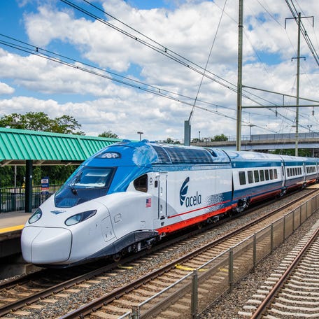 Amtrak's new Acela trainset.